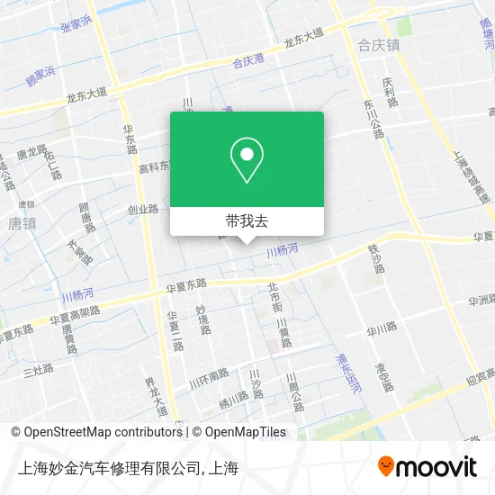 上海妙金汽车修理有限公司地图