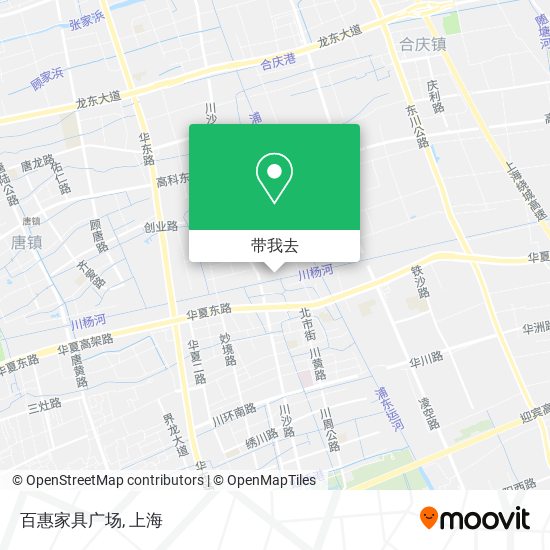 百惠家具广场地图