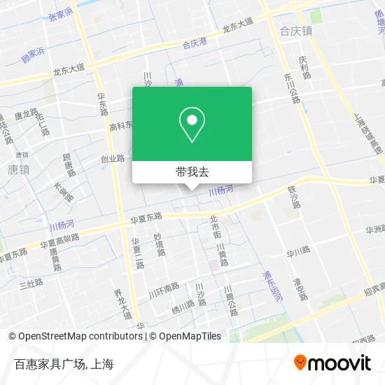 百惠家具广场地图