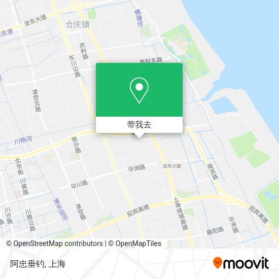 阿忠垂钓地图