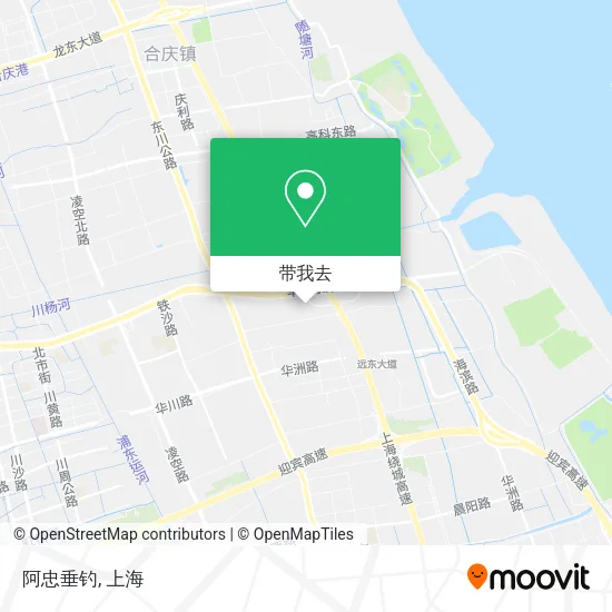 阿忠垂钓地图