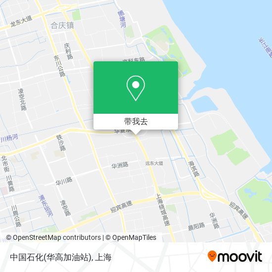 中国石化(华高加油站)地图