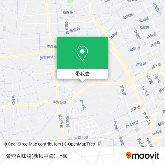 紫燕百味鸡(新凤中路)地图