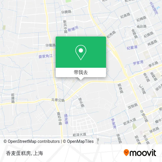 香麦蛋糕房地图