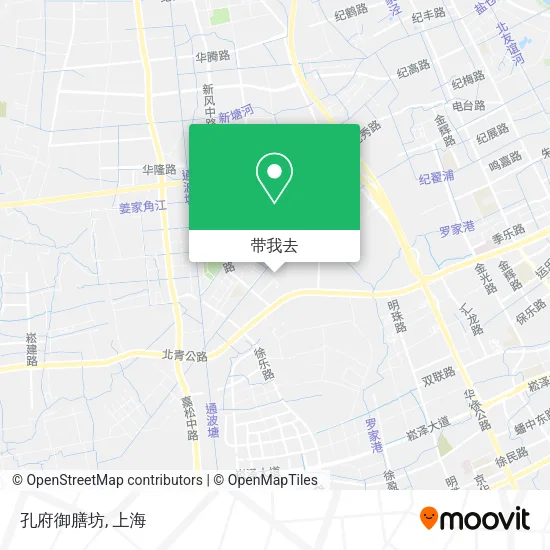 孔府御膳坊地图