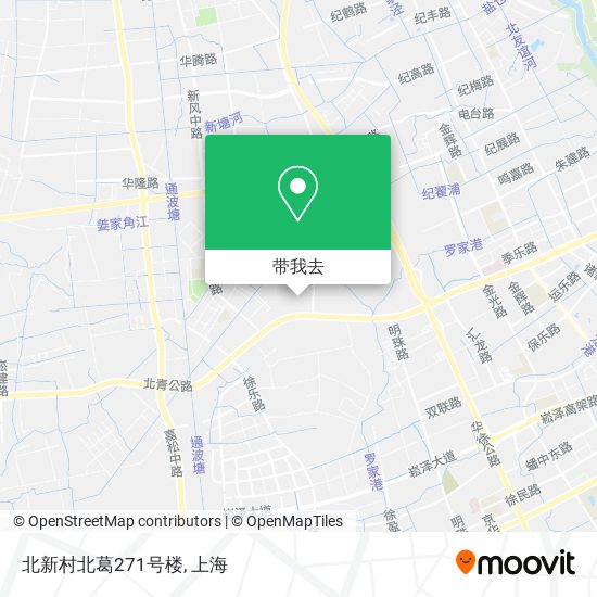 北新村北葛271号楼地图