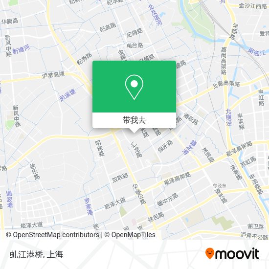 虬江港桥地图