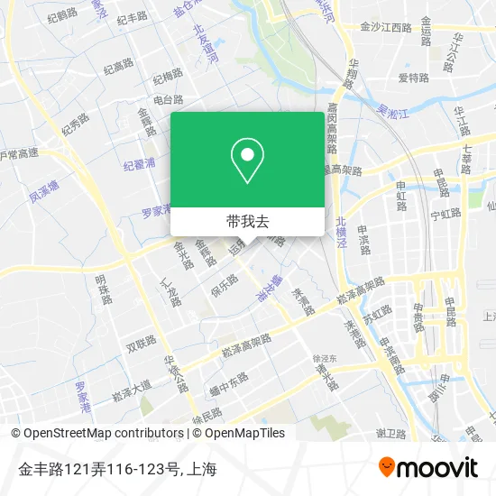 金丰路121弄116-123号地图