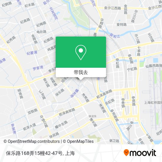 保乐路168弄15幢42-47号地图