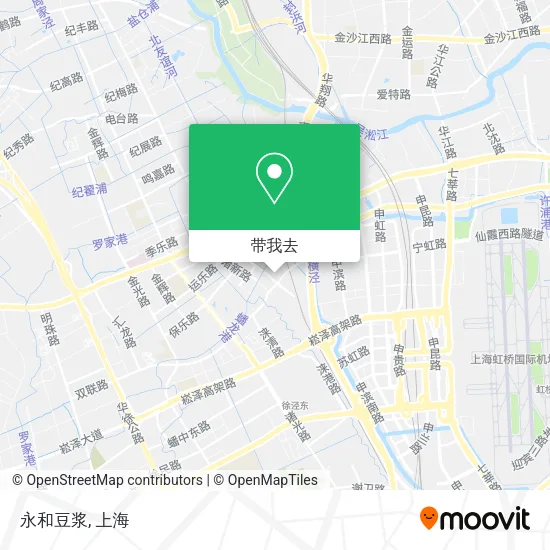 永和豆浆地图