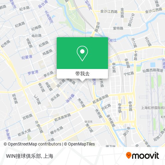 WIN撞球俱乐部地图