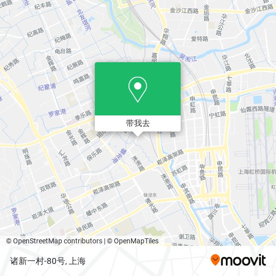 诸新一村-80号地图