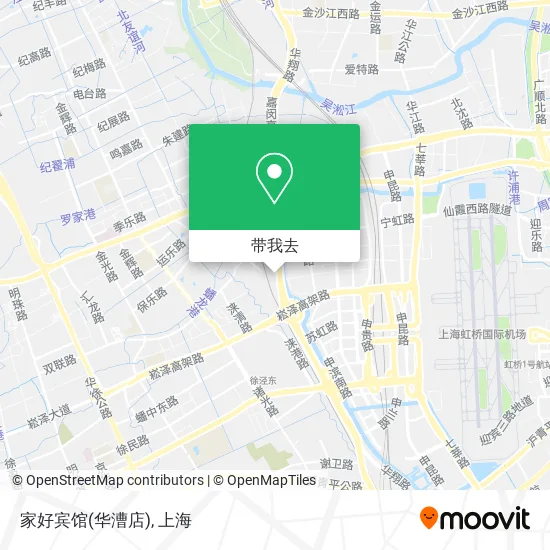 家好宾馆(华漕店)地图