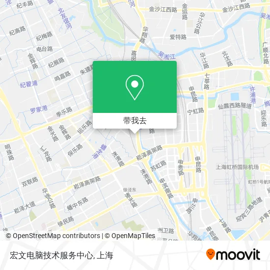 宏文电脑技术服务中心地图