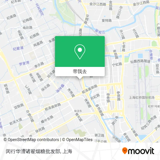 闵行华漕诸翟烟糖批发部地图