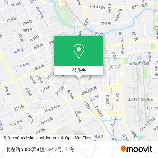 北翟路5088弄4幢14-17号地图