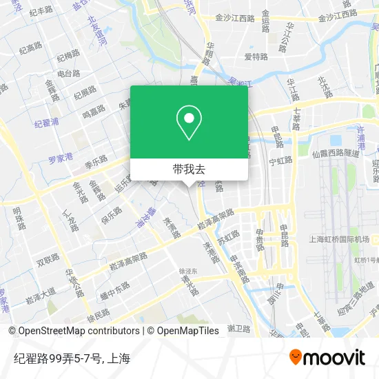 纪翟路99弄5-7号地图
