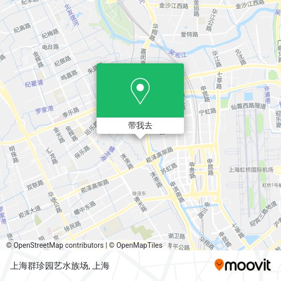 上海群珍园艺水族场地图