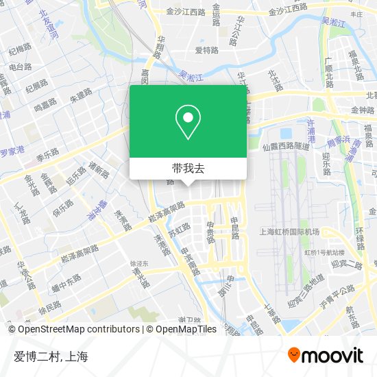 爱博二村地图