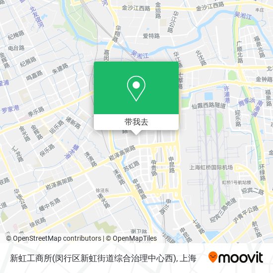 新虹工商所(闵行区新虹街道综合治理中心西)地图