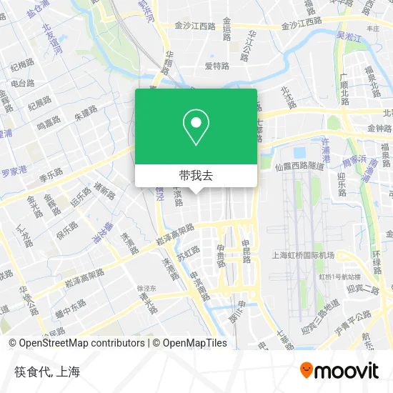 筷食代地图