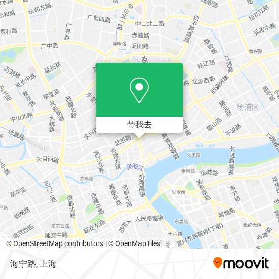 海宁路地图