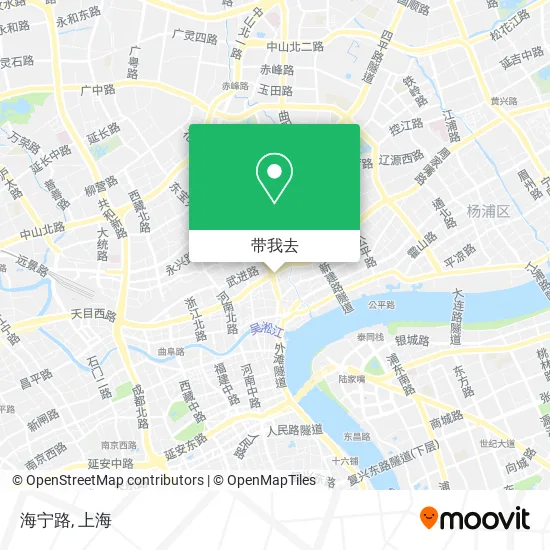 海宁路地图