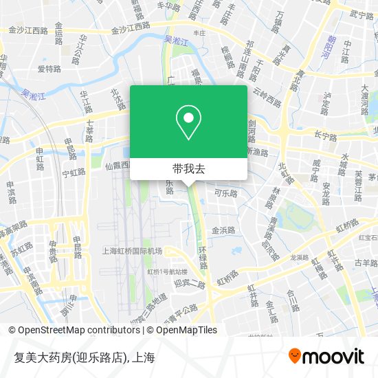 复美大药房(迎乐路店)地图