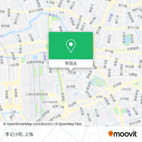 李记小吃地图