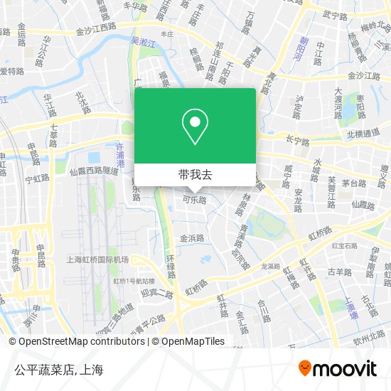 公平蔬菜店地图