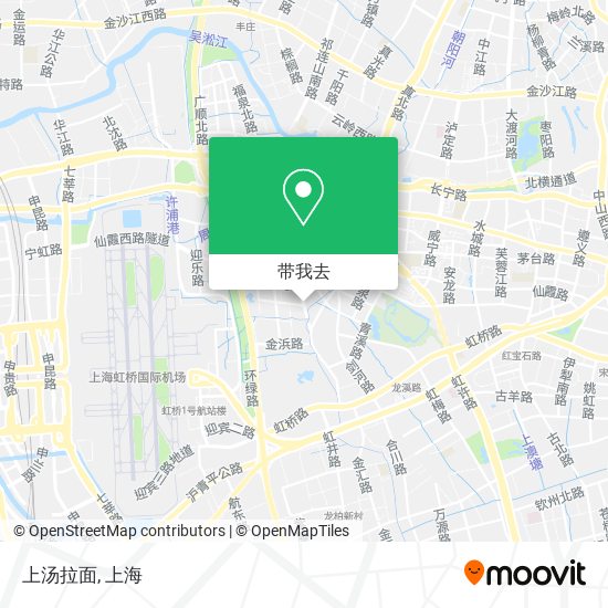上汤拉面地图