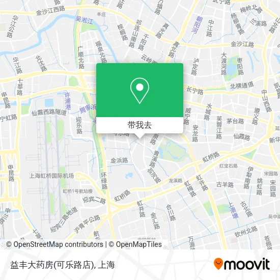 益丰大药房(可乐路店)地图