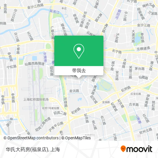 华氏大药房(福泉店)地图