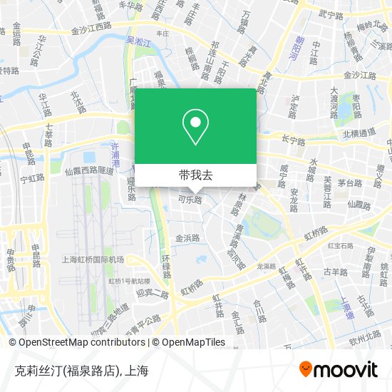 克莉丝汀(福泉路店)地图