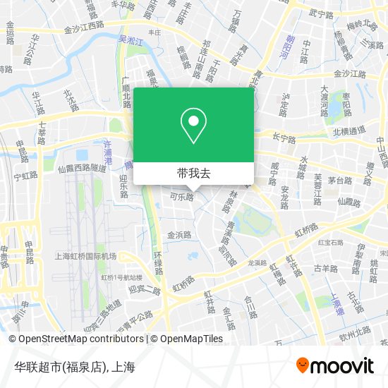 华联超市(福泉店)地图