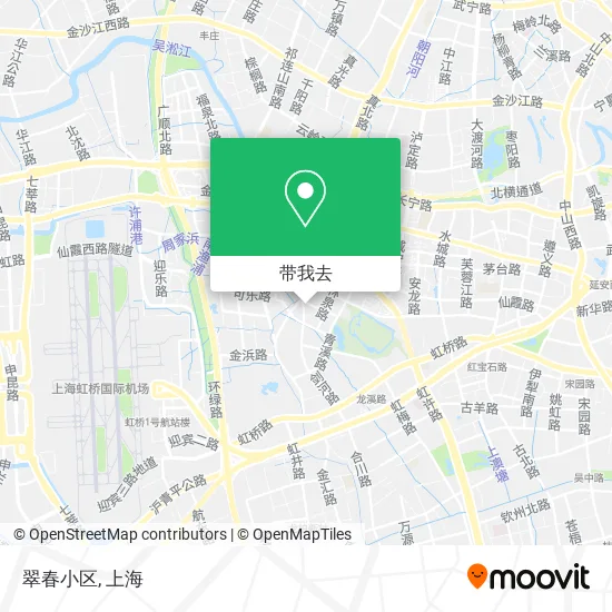 翠春小区地图