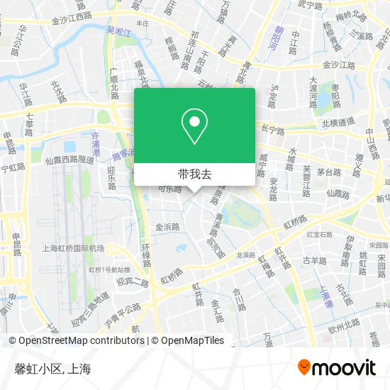 馨虹小区地图
