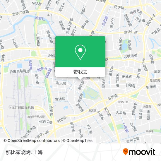 那比家烧烤地图