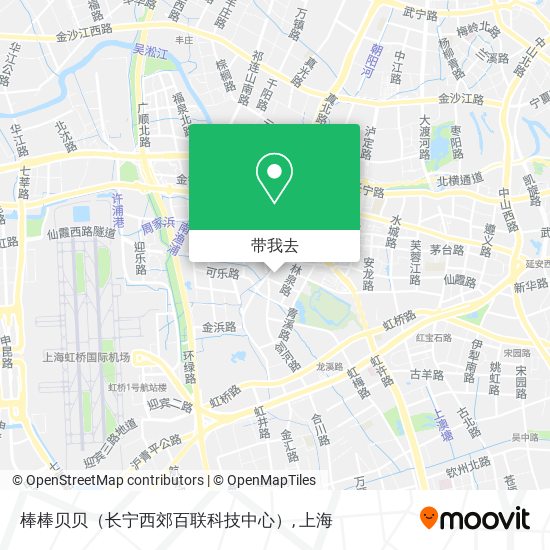 棒棒贝贝（长宁西郊百联科技中心）地图