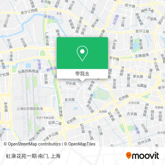 虹康花苑一期-南门地图