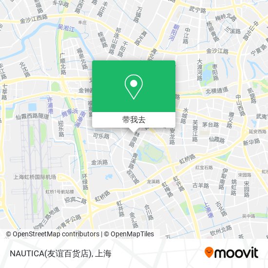 NAUTICA(友谊百货店)地图