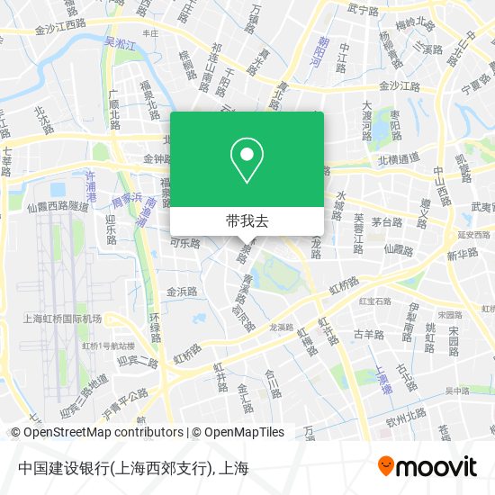 中国建设银行(上海西郊支行)地图