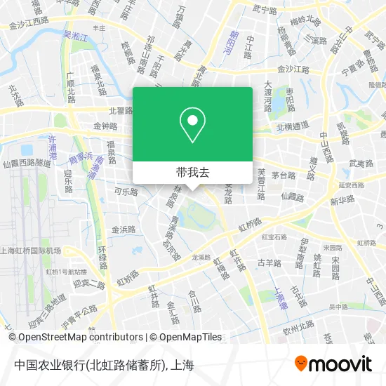 中国农业银行(北虹路储蓄所)地图