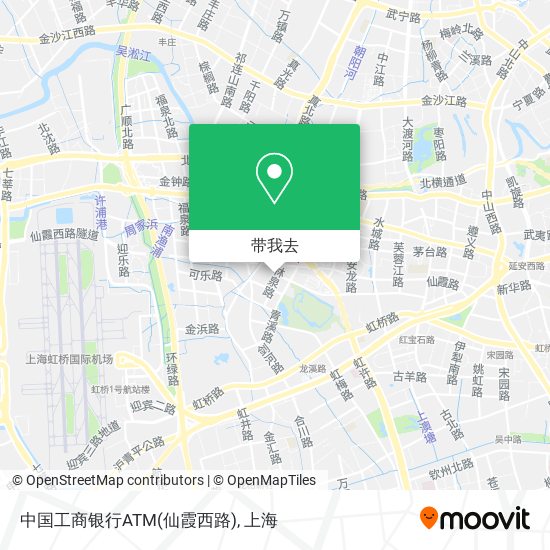 中国工商银行ATM(仙霞西路)地图