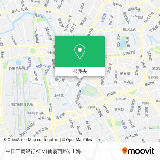 中国工商银行ATM(仙霞西路)地图