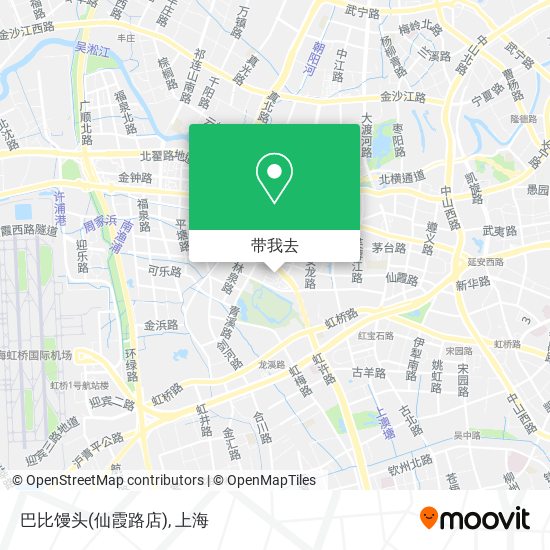 巴比馒头(仙霞路店)地图