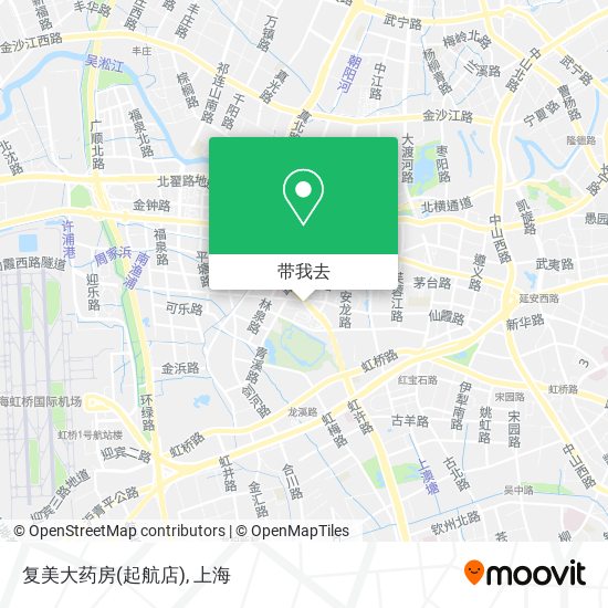 复美大药房(起航店)地图