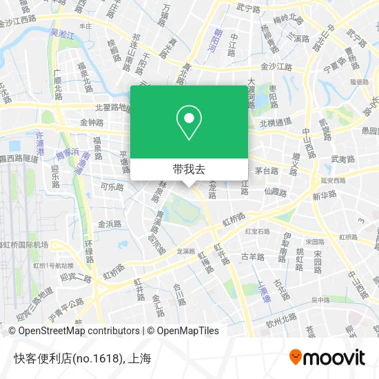 快客便利店(no.1618)地图