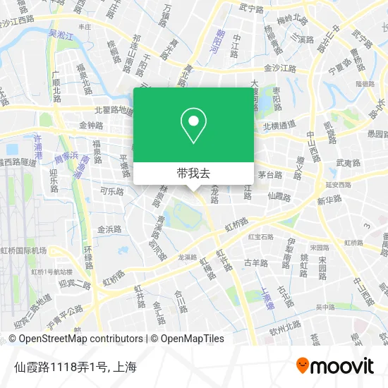 仙霞路1118弄1号地图