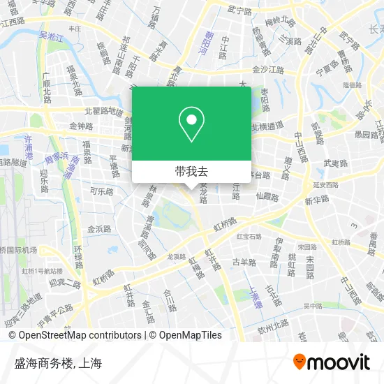 盛海商务楼地图